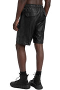 La Haine Inside Us | SS26 - Vegan leather shorts, M1210