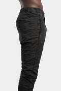 MD75 | SS25 - Woven cotton pants, Black wash