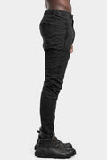 MD75 | SS25 - Woven cotton pants, Black wash