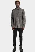 MD75 | SS25 - Woven linen shirt, Grey wash