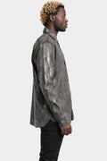 MD75 | SS25 - Woven linen shirt, Grey wash