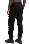 La Haine Inside Us | SS26 - Tuck-stitched denim jogger pants, M1175
