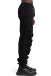 La Haine Inside Us | SS26 - Tuck-stitched denim jogger pants, M1175
