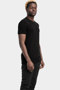 MD75 | SS25 - Lightweight cotton T-Shirt, Black