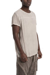 La Haine Inside Us | SS26 - Cold dyed viscose t-shirt, Sand M1225