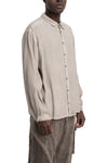 La Haine Inside Us | SS26 - Cold dyed viscose shirt, Sand M1224