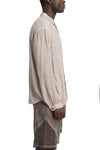 La Haine Inside Us | SS26 - Cold dyed viscose shirt, Sand M1224
