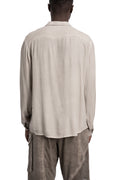 La Haine Inside Us | SS26 - Cold dyed viscose shirt, Sand M1224