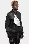 Isaac Sellam | SS25 - Crossbody leather bag, Grey reflective