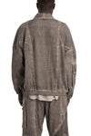 La Haine Inside Us |  Oversized Sports Jacket, Cold Dye Fango M1272