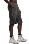 La Haine Inside Us | SS26 - Bermuda shorts, Cold Dye Grey M1274