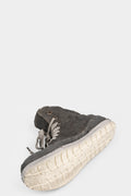 Woven hemp laced sneakers