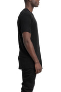 Thom Krom | SS26 - Linen t-shirt, Black MTS927