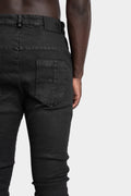 MD75 | AW24 - Leather effect coated slim fit jeans