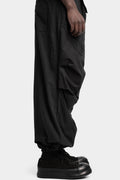 Draped suspender pants