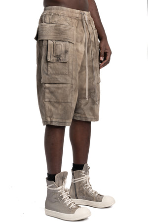 Rick Owens DRKSHDW | Cargobela shorts, Dust Washed Denim DU01F4382 DST