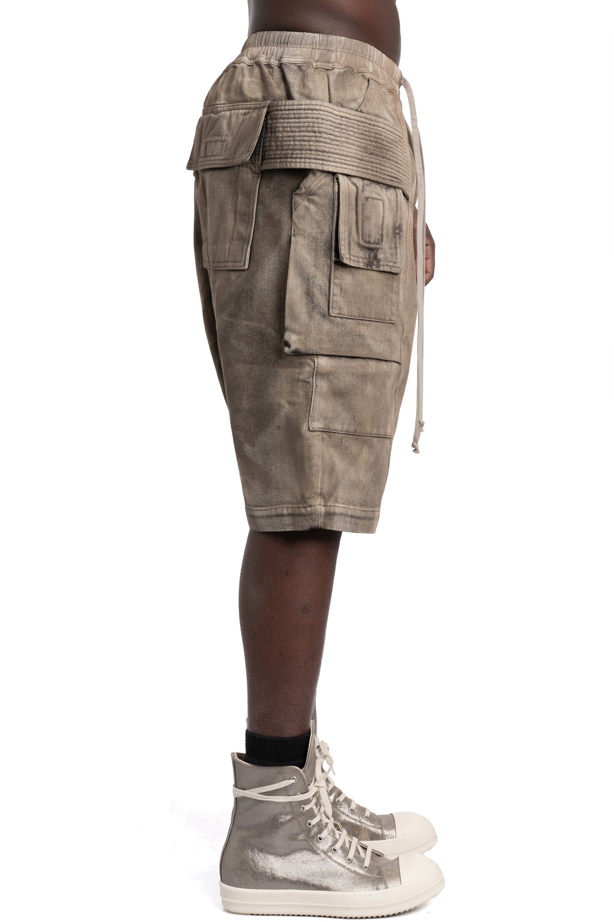 Rick Owens DRKSHDW | Cargobela shorts, Dust Washed Denim DU01F4382 DST