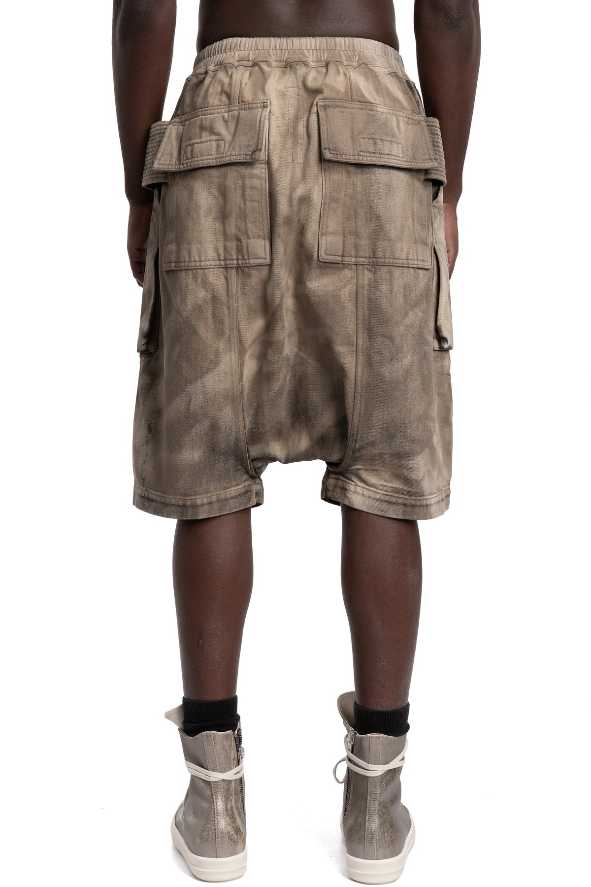Rick Owens DRKSHDW | Cargobela shorts, Dust Washed Denim DU01F4382 DST
