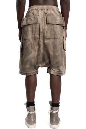 Rick Owens DRKSHDW | Cargobela shorts, Dust Washed Denim DU01F4382 DST