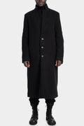 Andrea Yaaqov | AW24 - Long buttoned wool coat