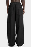 Andrea Ya'aqov | SS25 - Wide pleated poplin pants