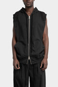 Sleeveless hoodie