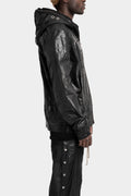 Gimp flight bomber jacket, Foil cotton poplin