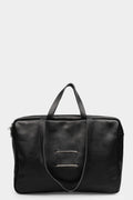 Daniele Basta | AW24 - Rubberised leather messenger bag