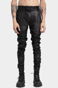 GALL | AW24 - Slim vegan lather recoil pants