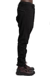 69 by Isaac Sellam | SS26 - Structured cotton trousers, Black DEGUINGANDE