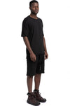 69 By Isaac Sellam | SS26 - Contrast cotton t-shirt, LOYAL-T Black