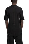 69 By Isaac Sellam | SS26 - Contrast cotton t-shirt, LOYAL-T Black