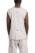 69 by Isaac Sellam | SS26 - Contrast tank top, BARDEUR MICRO