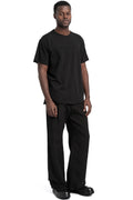 SAN263-1 | SS26 - Cut Off Tee, Black  SS26-0601-BK