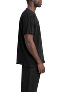 SAN263-1 | SS26 - Cut Off Tee, Black  SS26-0601-BK