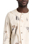 SAN263-1 | SS26 - Fencing Shirt, Natural Dye SS26-0501-EN