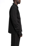 SAN263-1 | SS26 - Asymmetrical Panel Shirt, SS26-0504-BK