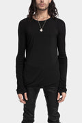 Semi Raglan cashmere  blend long sleeve T-Shirt