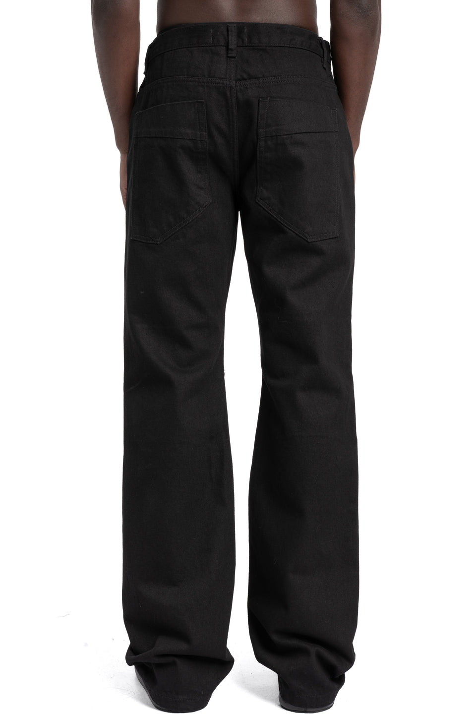 Slit Knee Jeans