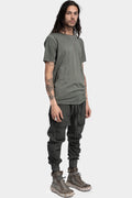 Staple spine detail t-shirt, Army