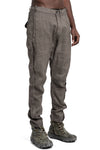 Masnada | SS26 - Woven Ramie Trousers, Grey M3674