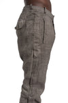 Masnada | SS26 - Woven Ramie Trousers, Grey M3674