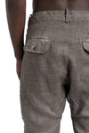 Masnada | SS26 - Woven Ramie Trousers, Grey M3674