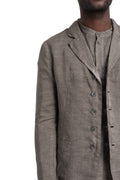 Masnada | SS26 - Multi Button Ramie Jacket, M3671