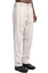 Masnada | SS26 - Baggy Long Dart Trousers, Off White M3681