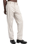 Masnada | SS26 - Baggy Long Dart Trousers, Off White M3681