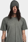 Wool blend beanie, Army