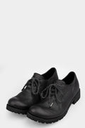 Calf leather derbies