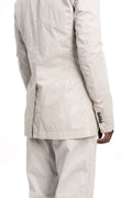 Masnada | SS26 - Single Back Vent Jacket, Off White M3680