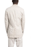 Masnada | SS26 - Single Back Vent Jacket, Off White M3680